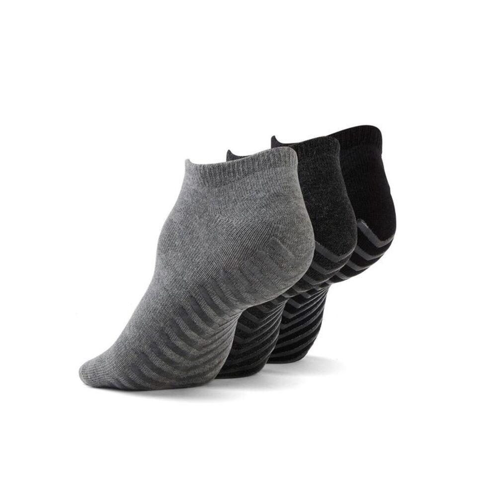 Gripjoy Women's Low Cut Socks with Grips (Pack of 3)